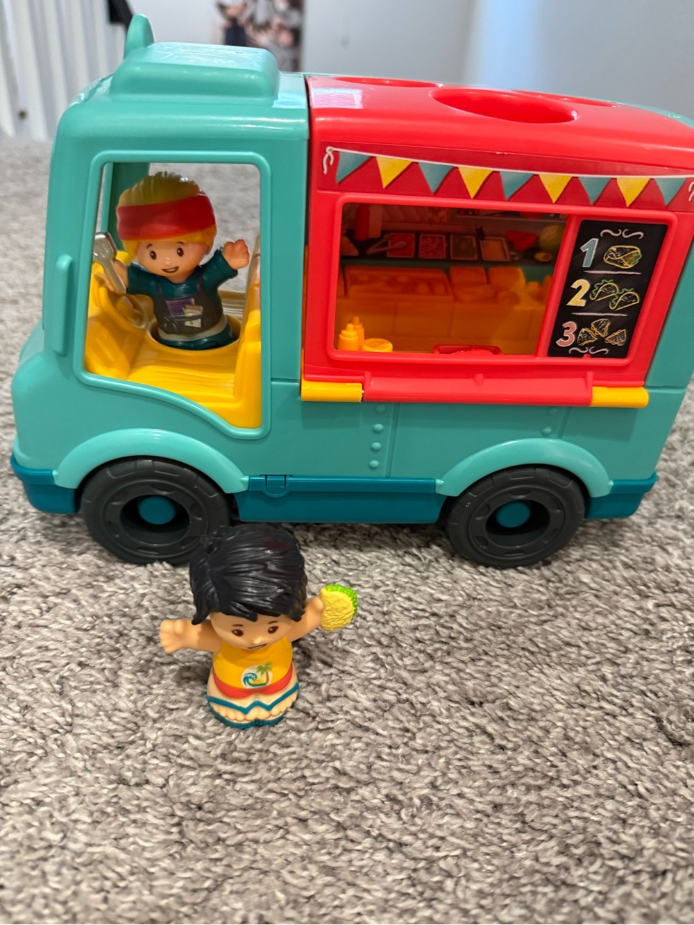 Fisher-Price Little People Food Truck with Two Figures